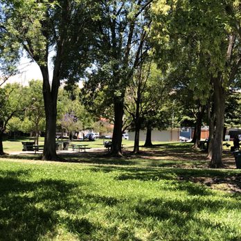 Murphy Park - Picnic area in background - Parks Near Me - Milpitas, California