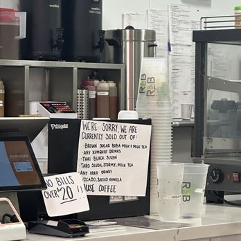 R&B Tea - sold out drinks - Bubble Tea Near Me - Redlands, California R&B Tea - sold out drinks - Bubble Tea Near Me - Redlands, California