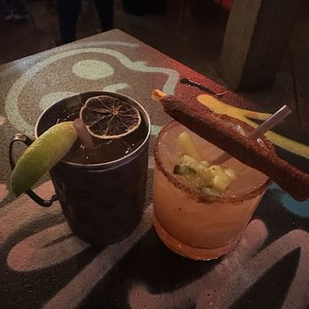 Tempo Cantina - Mule and gardez margarita - New American Near Me - Brea, California