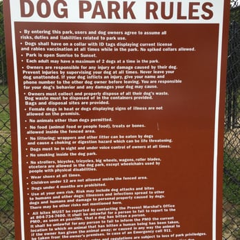 Fort Lee Dog Park - Rules - Dog Parks Near Me - Fort Lee, Virginia