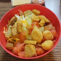 Town & Country Cafe - A nice salad part of the dinner December 5th 2024
