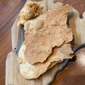 Hook & Barrel - Crackers and pimento cheese so good. - Seafood Near Me - Myrtle Beach, South Carolina