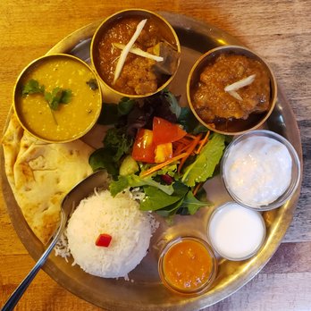 Gurkha Himalayan Kitchen - Lentils, Goat and Chicken dinner - Himalayan/Nepalese Near Me - Vancouver, British Columbia Gurkha Himalayan Kitchen - Lentils, Goat and Chicken dinner - Himalayan/Nepalese Near Me - Vancouver, British Columbia