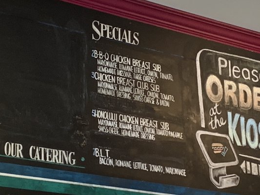 Menu photo 1 Sarduccis Specialty Subs Kirkland, WA