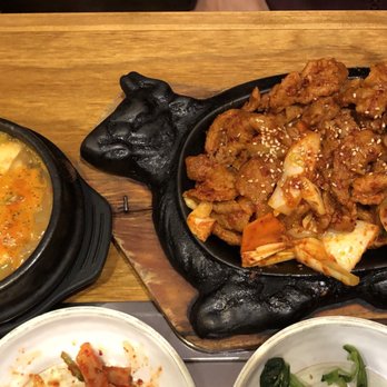 Kalim Korean BBQ - Pork bulgogi and doenjang set - Korean Near Me - Montgomery, Alabama Kalim Korean BBQ - Pork bulgogi and doenjang set - Korean Near Me - Montgomery, Alabama