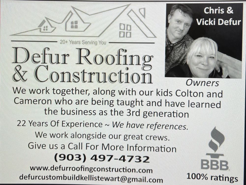 Slide of DeFur's Custom Builders