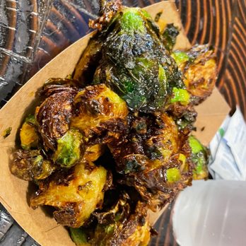 Post Oak Barbecue - Brussels sprouts side. Big enough for 2 or 3 to share. - Smokehouse Near Me - Denver, Colorado Post Oak Barbecue - Brussels sprouts side. Big enough for 2 or 3 to share. - Smokehouse Near Me - Denver, Colorado