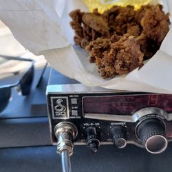 Chesters Fried Chicken - Quarter pound small fried chicken livers fresh out of the Grease yum yum getcha some
