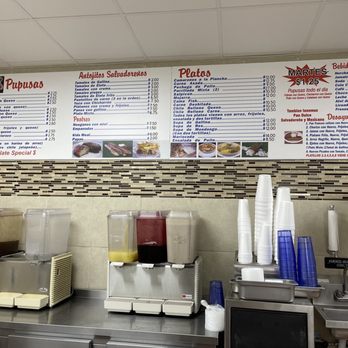 Pupuseria Emanuel - menus on the wall - Salvadoran Near Me - Houston, Texas Pupuseria Emanuel - menus on the wall - Salvadoran Near Me - Houston, Texas