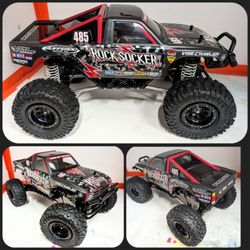 RCcarStars - Custom Build of Tamiya Rock Socker with paint and decals work