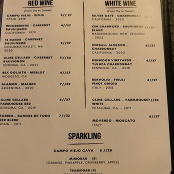 Chala's Wood Fire Grill - Wine Menu - Mexican Near Me - Mesilla, New Mexico