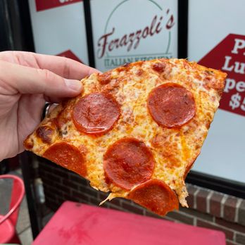 Ferazzoli's Italian Kitchen - Cauliflower Pepperoni Slice - Pizza Near Me - North Arlington, New Jersey