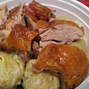 Chinatown Cafe - W2 Roasted duck wonton noodle soup --large and totally yum! (~$9) - Chinese Near Me - Boston, Massachusetts