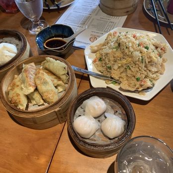 Han Palace Barracks Row - Chicken & Vegetable Dumplings, Shrimp Dumplings, and Chicken Fried Rice - Dim Sum Near Me - Washington, DC, District of Columbia