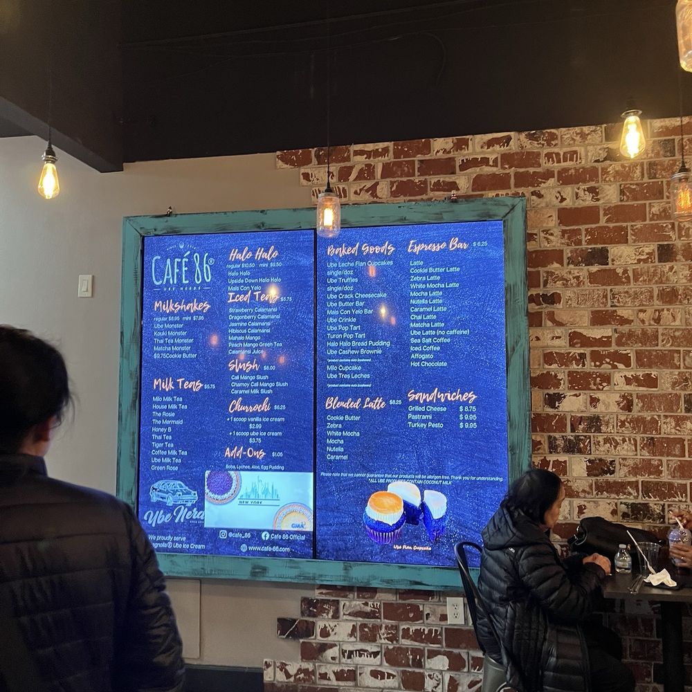 Cafe 86 - menu - Cafes Near Me - Northridge, California Cafe 86 - menu - Cafes Near Me - Northridge, California