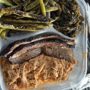 Railroad Bbq - 2 meat combo brisket and chicken - Barbeque Near Me - Columbia, South Carolina Railroad Bbq - 2 meat combo brisket and chicken - Barbeque Near Me - Columbia, South Carolina