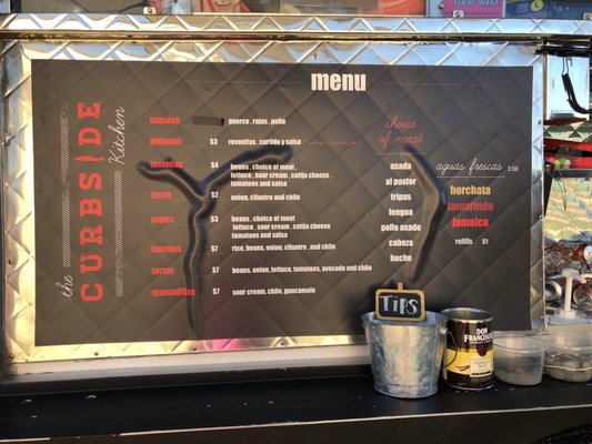 Menu photo 2 The Curbside Kitchen Bakersfield, CA