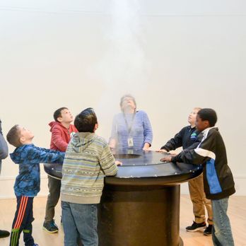 Bedford Gallery - Field trip visitors during Ned Kahn's exhibition Seed Vortex, 2018. - Art Galleries Near Me - Walnut Creek, California Bedford Gallery - Field trip visitors during Ned Kahn's exhibition Seed Vortex, 2018. - Art Galleries Near Me - Walnut Creek, California