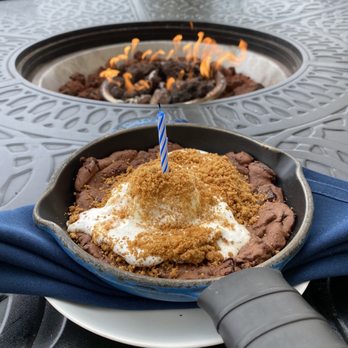 The Bench - Chocolate S'mores Skillet - New American Near Me - Pebble Beach, California The Bench - Chocolate S'mores Skillet - New American Near Me - Pebble Beach, California