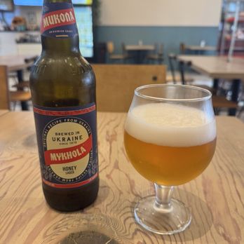 Leleka - Mykhola honey lager - Ukrainian Near Me - San Francisco, California