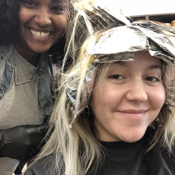 Salon Oriana - She did a million techniques all in one to get me my desired look and was happy to pose for a selfie while we waited :) - Hair Salons Near Me - Bloomington, Minnesota Salon Oriana - She did a million techniques all in one to get me my desired look and was happy to pose for a selfie while we waited :) - Hair Salons Near Me - Bloomington, Minnesota