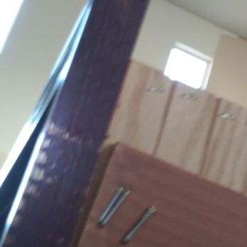 Lowe's Home Improvement - Missing finish on custom entry door. - Hardware Stores Near Me - Murrieta, California