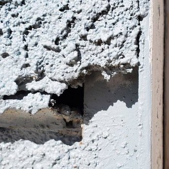 Deluxe Lifecote - Hole in the stucco - Painters Near Me - Los Angeles, California