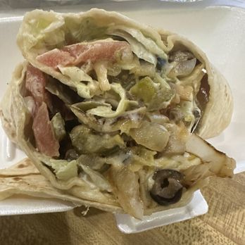 Philly Steak & Gyros - Grilled Veggies Wrap - Sandwiches Near Me - Richmond, Virginia