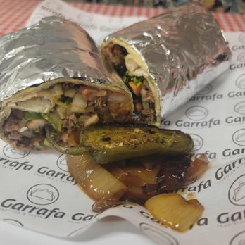 Garrafa - Shrimp and asada burrito - Ice Cream & Frozen Yogurt Near Me - Fresno, California