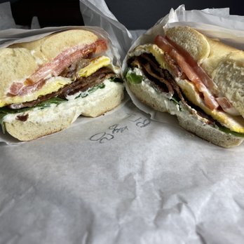Get Hooked, A Coffee & Bagel Company - Bacon Breakfast B.L.T - Coffee & Tea Near Me - Simi Valley, California