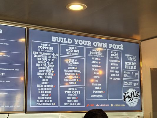 Menu photo 7 Truffle Poké Bar San Mateo, CA