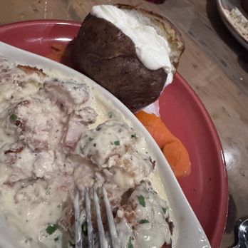 Twisted - Chicken Cordon Blue & Baked Potato - Seafood Near Me - Brookings, Oregon
