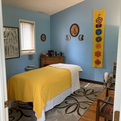 Medina Massotherapy - A peek at my treatment room