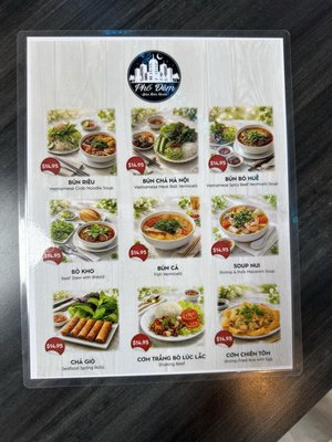 Menu photo 2 Pho Dem Restaurant Westminster, CA