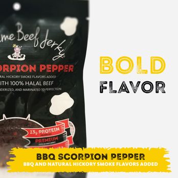 Supreme Beef Jerky - Bold BBQ Scorpion Pepper Flavor - Grocery Near Me Supreme Beef Jerky - Bold BBQ Scorpion Pepper Flavor - Grocery Near Me