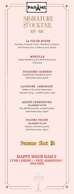Menu photo 3 Paname San Francisco, CA Menu photo 3 Paname San Francisco, CA