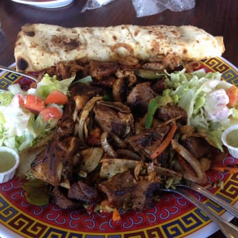 Jubba - Sports Platter - Roasted Lamb Cutlet & Chicken Suqaar with rice & Chapati - African Near Me - San Jose, California Jubba - Sports Platter - Roasted Lamb Cutlet & Chicken Suqaar with rice & Chapati - African Near Me - San Jose, California