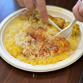 Kabab Cafe - Kabab Joojeh Platter - Persian/Iranian Near Me - Wayne, Pennsylvania