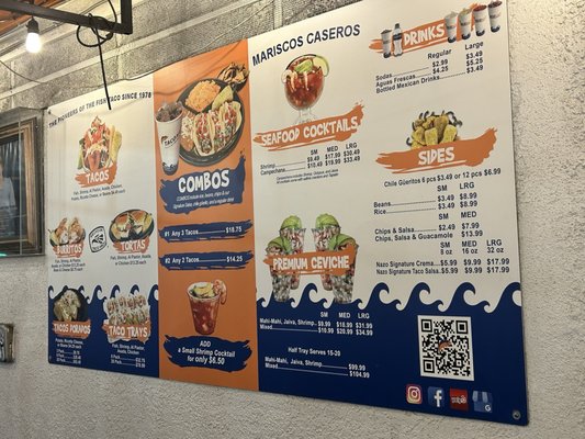 Menu photo 7 Taco Nazo La Puente, CA