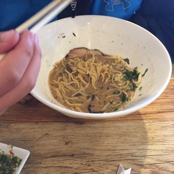 Tealicious - Black garlic ramen half eaten. So awesome. - Bubble Tea Near Me - Sacramento, California