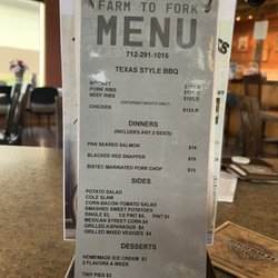 Okoboji Brewing Company - Food truck menu