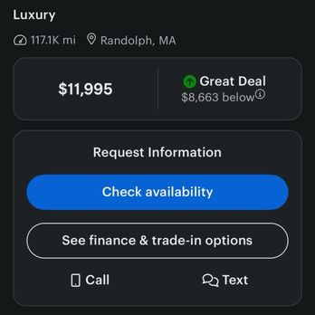 Rockland Auto Brokers - This is the original ad that got my mom interested and called and agreed on the price and had them run my moms credit - Auto Repair Near Me - Randolph, Massachusetts