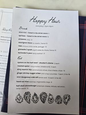 Menu photo 1 Half Shell Seattle, WA Menu photo 1 Half Shell Seattle, WA