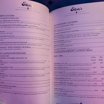 Stein's - Menu - Pubs Near Me - Kingston Upon Thames, XGL Stein's - Menu - Pubs Near Me - Kingston Upon Thames, XGL