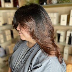 Oksana Salon & Spa - Rich & warm chestnut balayage by Zhanna 