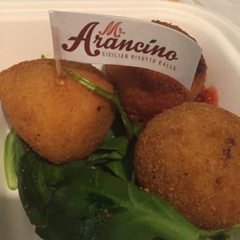 Mr. Arancino - Mr. Arancino's balls! 3 for $8 - Food Trucks Near Me - Vancouver, British Columbia