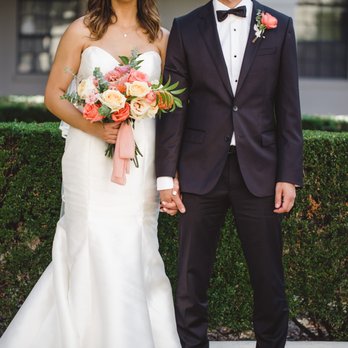 Lindsey White Studio - Bride bouquet and groom boutonniere. - Floral Designers Near Me Lindsey White Studio - Bride bouquet and groom boutonniere. - Floral Designers Near Me