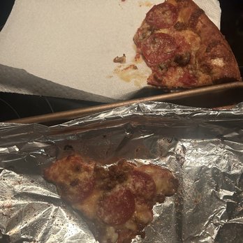 Mellow Mushroom Short Pump - This broke apart after heating it up because the crust was so thin. - Pizza Near Me - Henrico, Virginia
