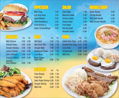 Menu photo 8 Today Hawaiian BBQ Thornton, CO Menu photo 8 Today Hawaiian BBQ Thornton, CO