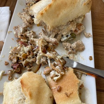 Longboard Cafe - Supposed to be chicken cheesesteak - New American Near Me - Ocean City, Maryland Longboard Cafe - Supposed to be chicken cheesesteak - New American Near Me - Ocean City, Maryland